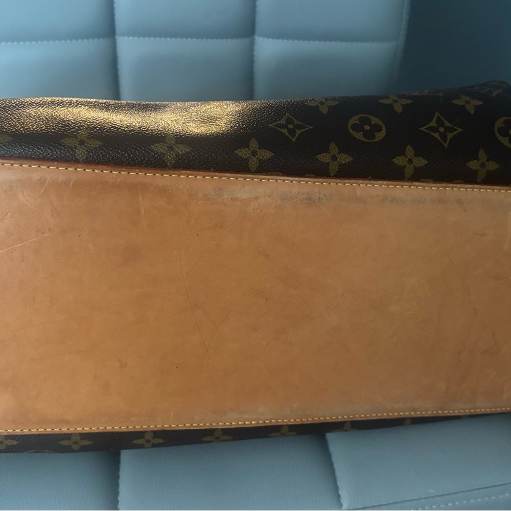 Louis Vuitton Monogram Canvas Tote with Vachetta Trim - Brown/Tan - Picture 3 of 10